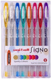 MAX FRANK UM-120 0.3mm Sparkling Ballpoint Gel Pen