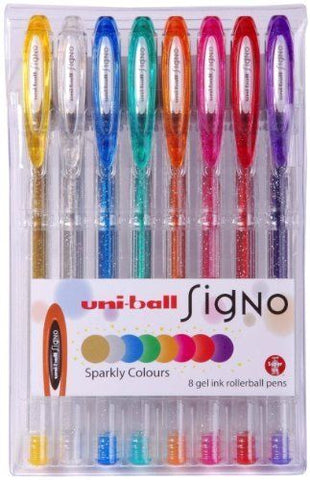 MAX FRANK UM-120 0.3mm Sparkling Ballpoint Gel Pen