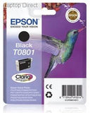 Epson T0801 Black Hummingbird Ink Cartridge