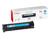 Canon 716 Cyan Toner Cartridge (1,500 Pages) for Canon i-SENSYS MF8030, i-SENSYS MF8040, i-SENSYS MF8050, i-SENSYS MF8080, LBP 5050 Printers