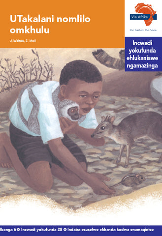 "Via Afrika isiZulu Home Language Intermediate Phase Graded Reader 28: UTakalani nomlilo omkhulu (Printed book.)"