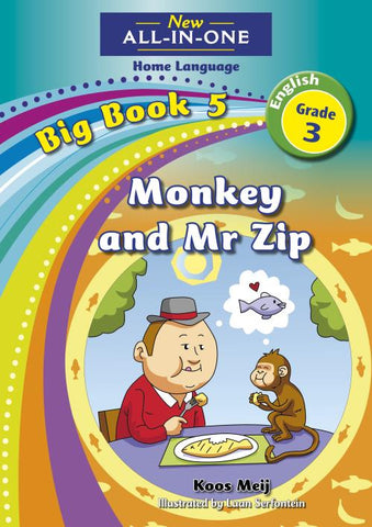 New All-In-One Grade 3 HL Big Book 05: Monkey and Mr Zip