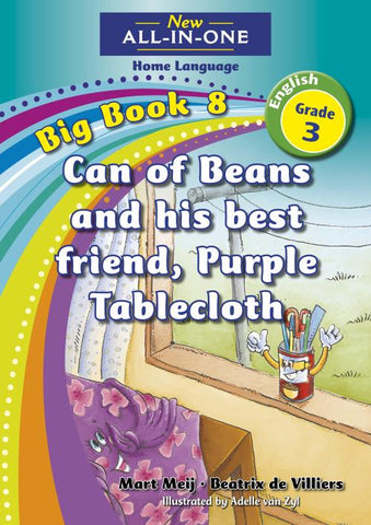New All-In-One Grade 3 HL Big Book 08: Can of Beans and his friend Purple Tablecloth