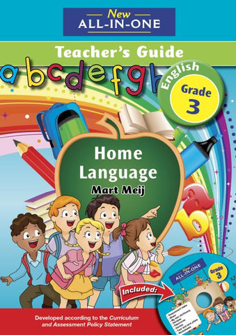 New All-In-One Grade 3 Home Language Teacher’s Guide + CD