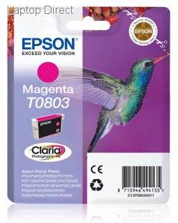 Epson T0803 Magenta Hummingbird Ink Cartridge