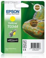 Epson T0344 Yellow Ultra Chrome Singlepack Ink Cartridges