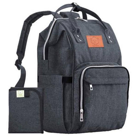 Totes Babe Alma Convertible Diaper Backpack Grey