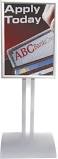 Double Upright Poster Stand