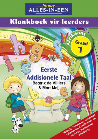 Nuwe Alles-In-Een Graad 1 Eerste Addisionele Taal Klankboek vir leerders Leerderboek