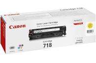 Canon Yellow 718 Toner Cartridge (2,900 pages