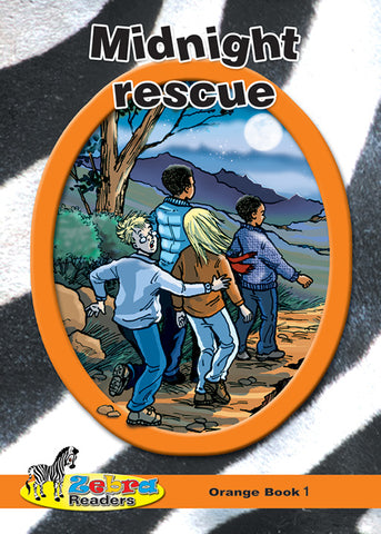 ZEBRA READER GRADE 6 ORANGE BK 2 - MIDNIGHT RESCUE