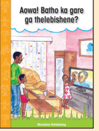 Aowa! Batho ka gare ga thelebishene?