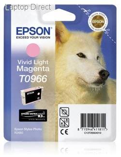 Epson T0966 Vivid Light Magenta Singlepack Ink Cartridge