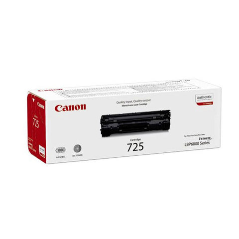Canon 725 Toner Cartridge (1,600 pages) for Canon i-Sensys LBP6020, i-SENSYS MF3010, LBP 6000 Printers