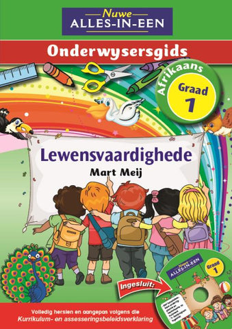 Nuwe Alles-In-Een Graad 1 Lewensvaardighede Onderwysersgids + CD