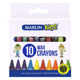 FREEDOM STATIONERY MARLIN CRAYONS - WAX (NON-TOXIC)