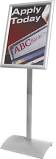 Double Upright Poster Stand