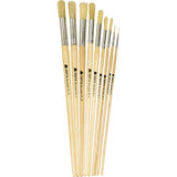 TREFOIL ARTIST FLAT S/HANDLE PAINT BRUSH #10 10`S