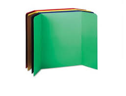 FOLDERS 3 FOLD 180gsm 100`s BLUE