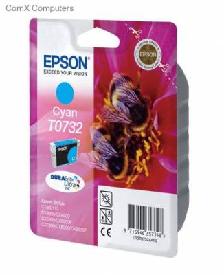 EPSON INK T0732 CYAN BEES STYLUS