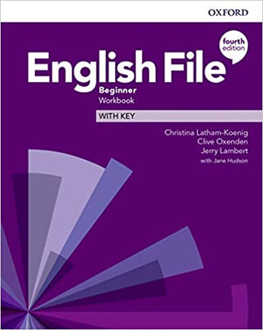 English File: 4th Edition Beginner. Workbook with Key (Paperback)