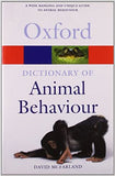 Dictionary of Animal Behaviour (Oxford Quick Reference) Illustrated Edition