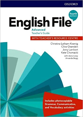 English File 4th Edition Advance Teacher's Guide with Teacher's Resource Centre