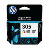 HP  305 Tri-color Original Ink Cartridge - HP 2720/4120