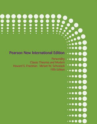 Personality - Classic Theories and Modern(Pearson New International Edition) 5th Ed.