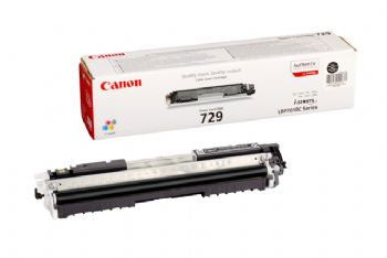 Canon Black 729 Toner Cartridge (1,200 Pages) for Canon LBP 7010, LBP 7018 Printers