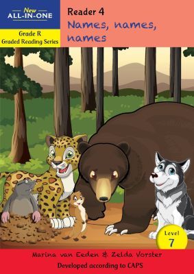 New All-In-One Grade R Graded Reading Series: Level 7 Reader 4: Names, names, names