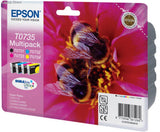 EPSON INK T0735 MULTIPACK (B,C,M,Y) BEES STYLUS