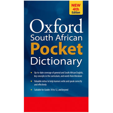 Oxford South African Pocket Dictionary 4e