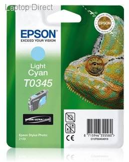 Epson T0345 Light Cyan Chameleon Ink Cartridge