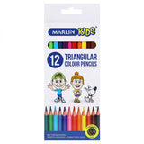 MARLIN COLOUR PENCILS (NON-TOXIC SHARPENED)