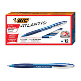 BIC Atlantis Medium Ballpoint Pens