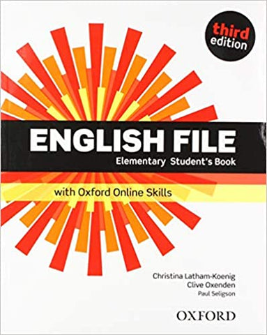 English File: Elementary: Student's Book with Oxford Online Skills (English File) 3rd Edition