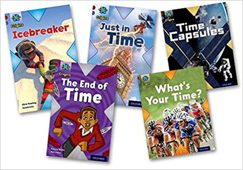 Project X Origins: Dark Red Book Band, Oxford Level 17: Time Time Level 17 Mixed Pack of 5