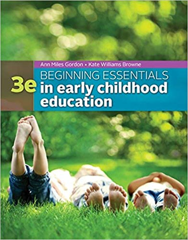 Beginning Essentials in Early Childhood Education 3rd Edition