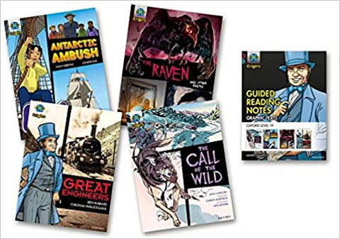 Project X Origins Graphic Texts: Dark Red+ Book Band, Oxford Level 19: Mixed Pack of 4