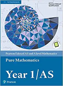Edexcel AS and A level Mathematics Pure Mathematics Year 1/AS Textbook + e-book