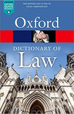 A Dictionary of Law (Oxford Quick Reference) 9th Edition, Kindle Edition