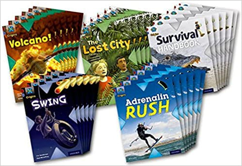 Project X Origins: Dark Red Book Band, Oxford Level 17:Extreme Level 17 Class Pack of 30 (6 of each title)