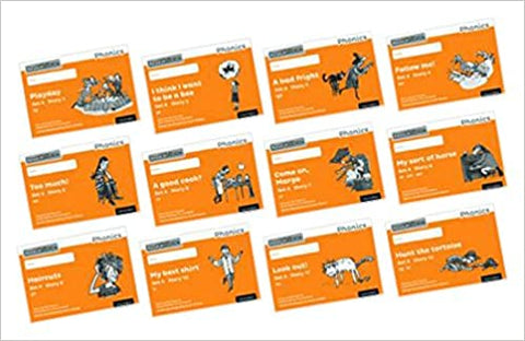 Read Write Inc. Phonics: Black and White Orange Set 4 Storybooks Pack of 120 Paperback