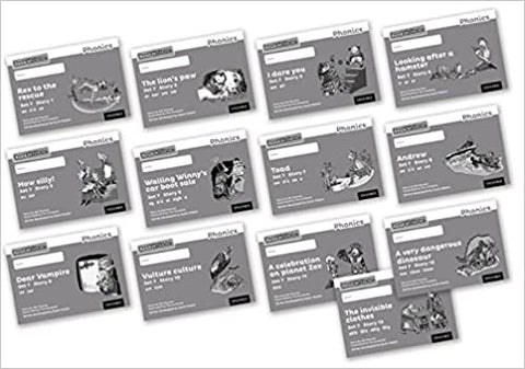 Read Write Inc. Phonics: Black and White Grey Set 7 Storybooks Mixed Pack of 13 Paperback