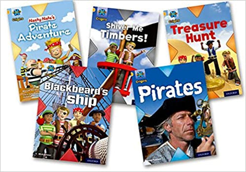 Project X Origins: Gold Book Band, Oxford Level 9: Pirates: Mixed Pack of 5