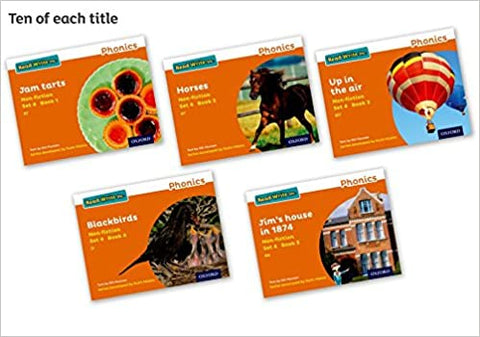 Read Write Inc. Phonics: Orange Set 4 Non-fiction Pack of 50 Paperback