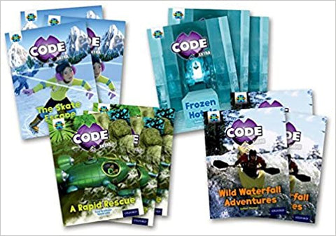 Project X CODE Extra: Orange Book Band, Oxford Level 6: Fiendish Falls and Big Freeze, Class pack of 12