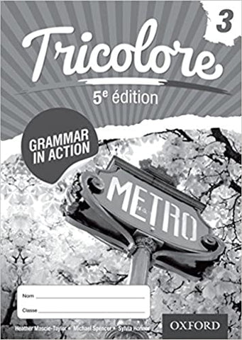 Tricolore 3 Grammar In Action Workbk Pck