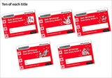 Read Write Inc. Phonics: Get Writing!: Red Ditty Books 1-5 Pack of 50 New Edition (Spanish Edition)